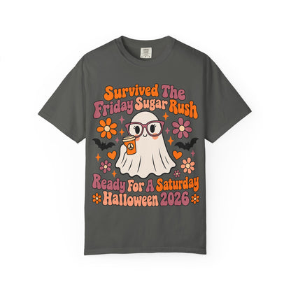Friday Sugar Rush Halloween 2026 Comfort Colors Tee