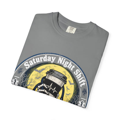 Saturday Night Shift Halloween 2026 Comfort Colors Tee