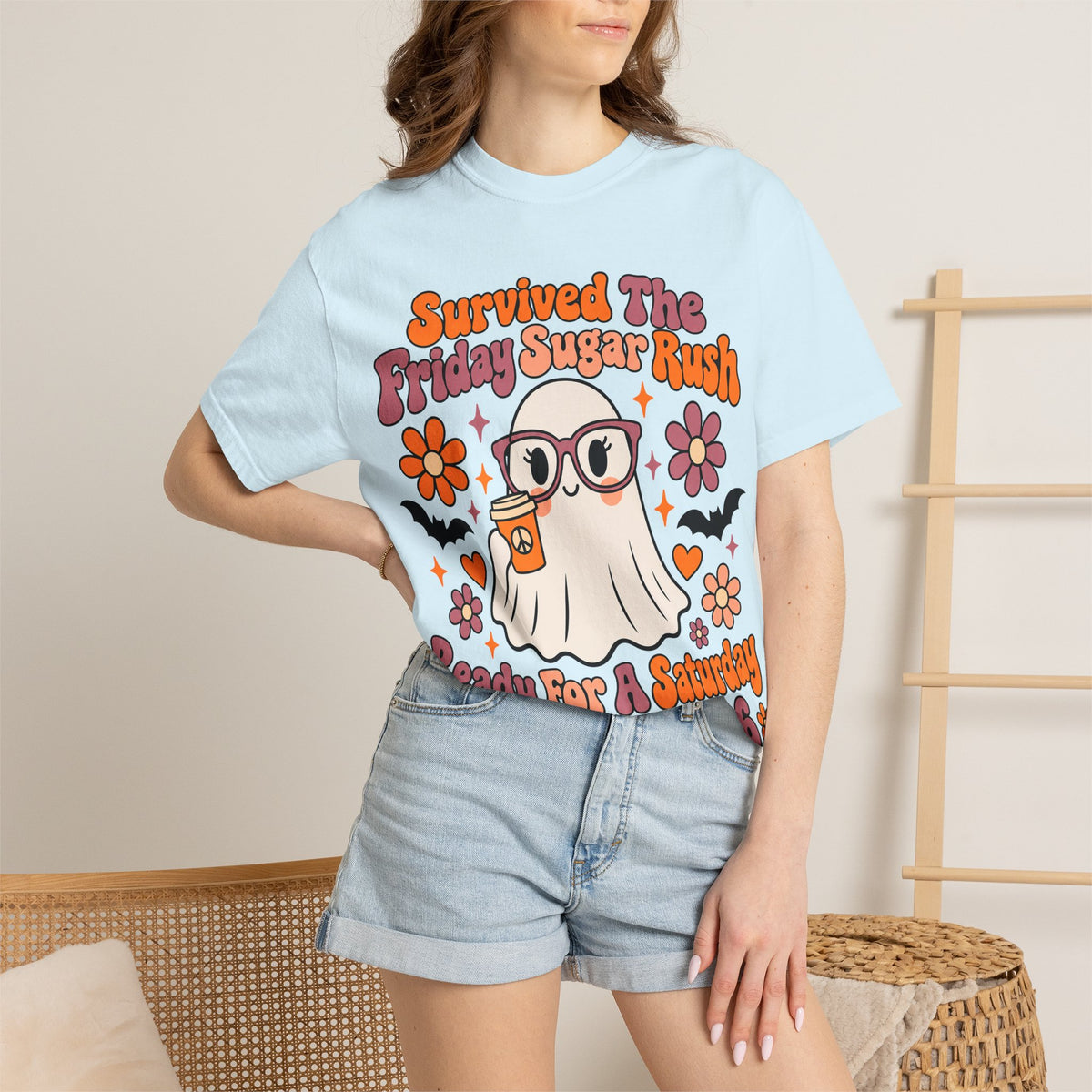 Friday Sugar Rush Halloween 2026 Comfort Colors Tee