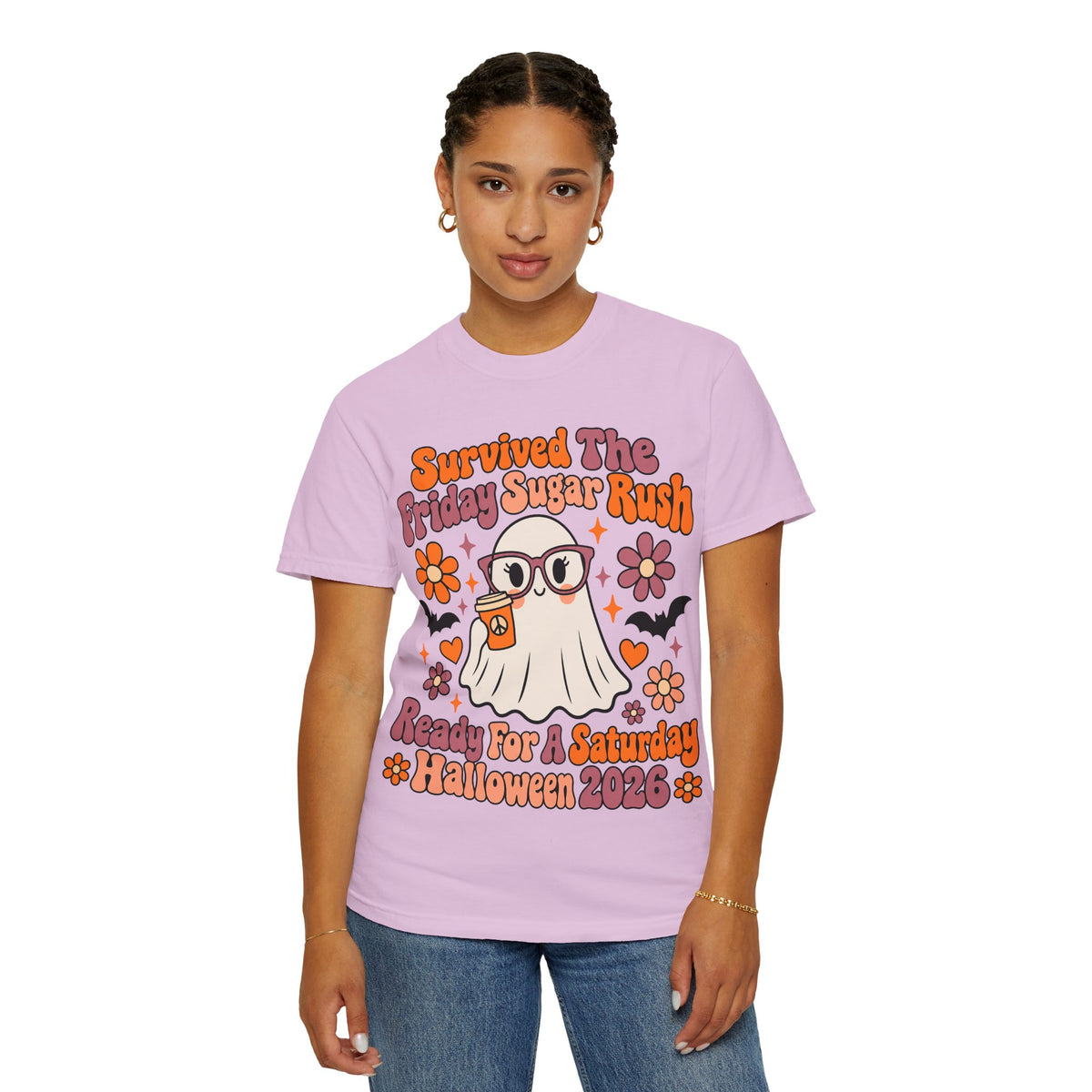 Friday Sugar Rush Halloween 2026 Comfort Colors Tee