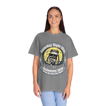 Saturday Night Shift Halloween 2026 Comfort Colors Tee