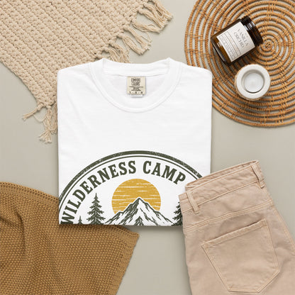 Wilderness Camp Crew Savannah GA Comfort Colors Tee