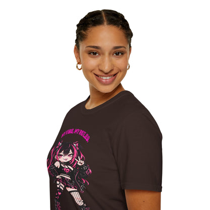 My Vibe, My Rules Anime Chibi Graphic Tee