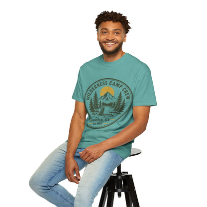 Wilderness Camp Crew Savannah GA Comfort Colors Tee
