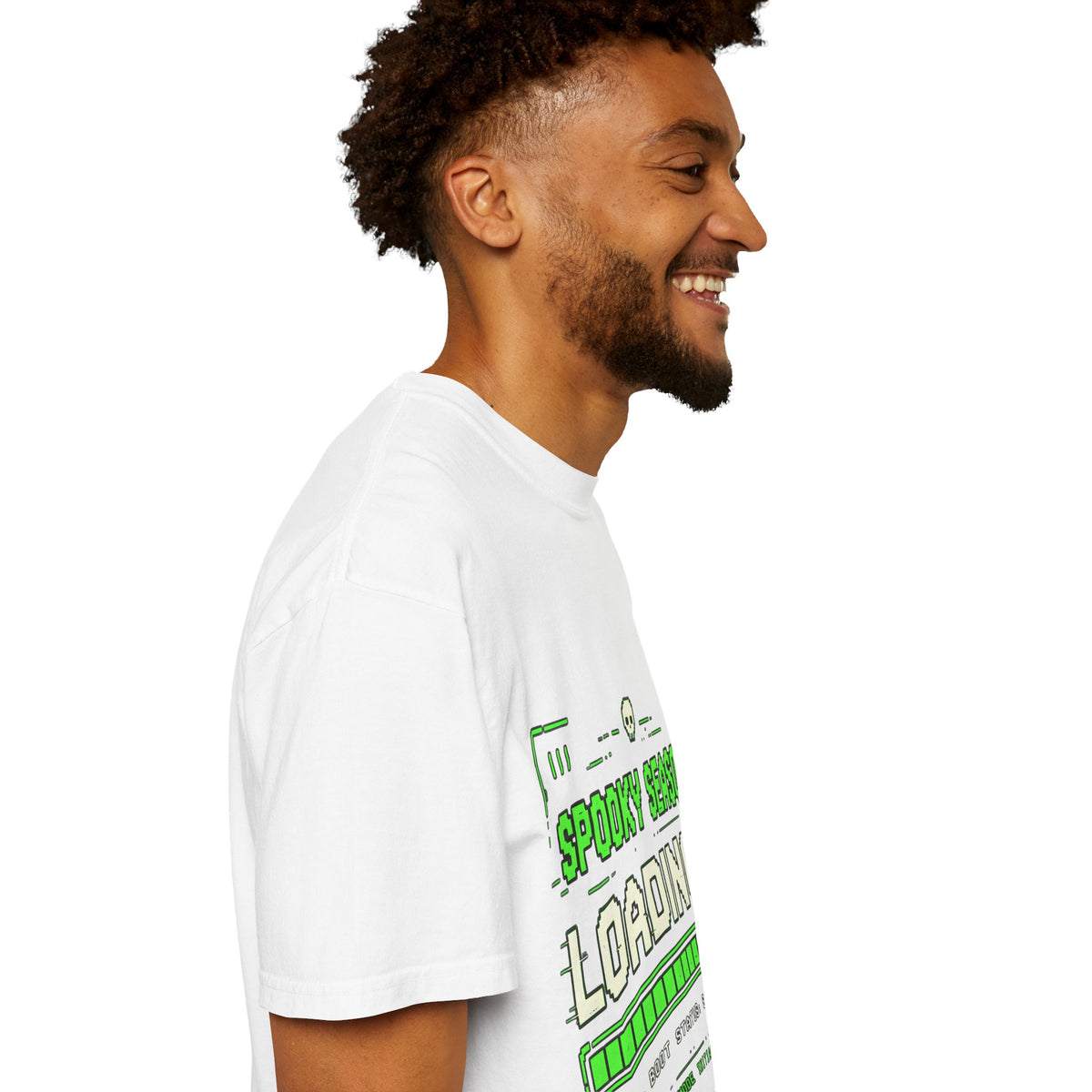 Spooky Season Loading Gamer Halloween Comfort Colors Tee