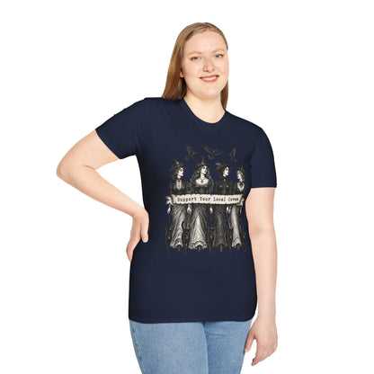 Support Your Local Coven Feminist Witch T-Shirt