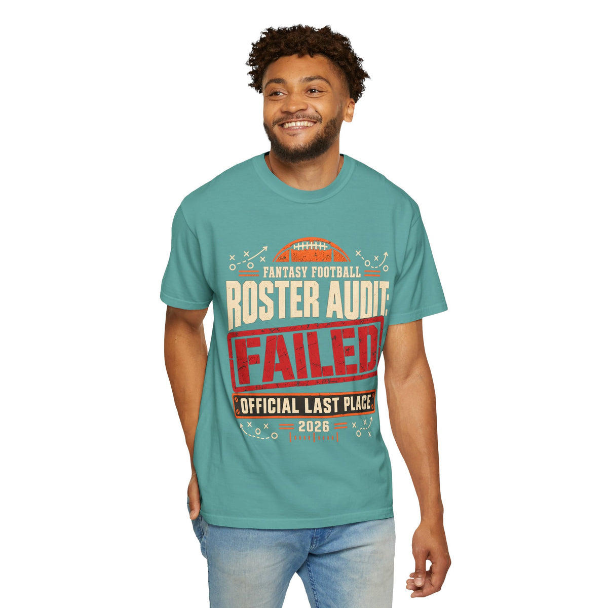 Fantasy Football Roster Audit Failed 2026 Comfort Colors Tee