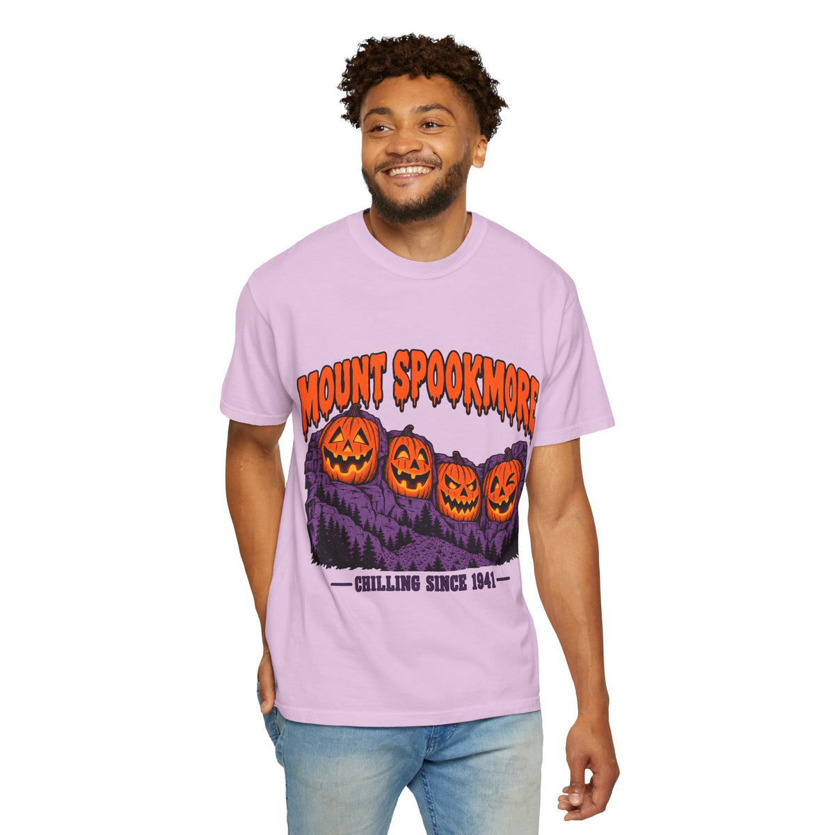 Mount Spookmore Halloween Comfort Colors T-Shirt
