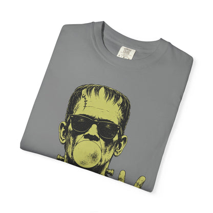 Frankenstein Bubblegum Peace Sign Comfort Colors T-Shirt