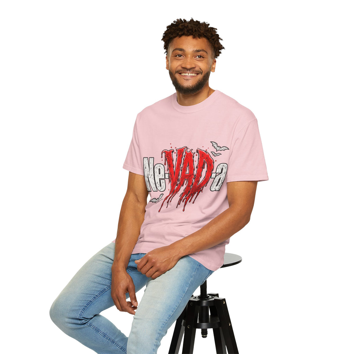 Nevada Horror Drip Halloween Comfort Colors T-Shirt