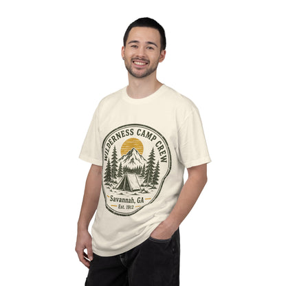 Wilderness Camp Crew Savannah GA Comfort Colors Tee