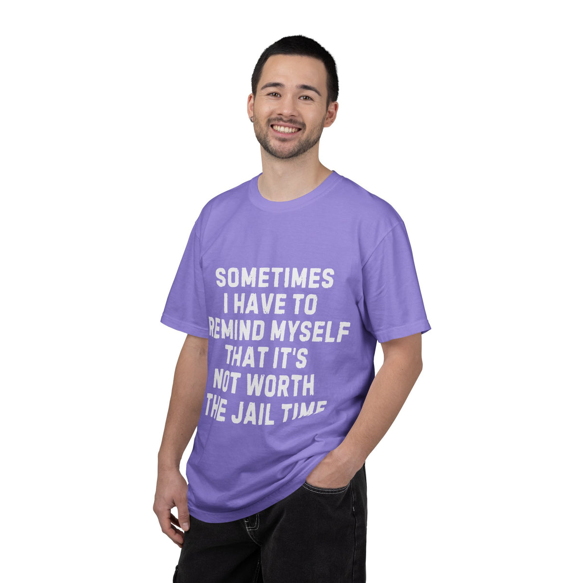 Not Worth the Jail Time Funny Comfort Colors T-Shirt