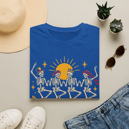 American Traditional Tattoo Skeleton Dance Shirt