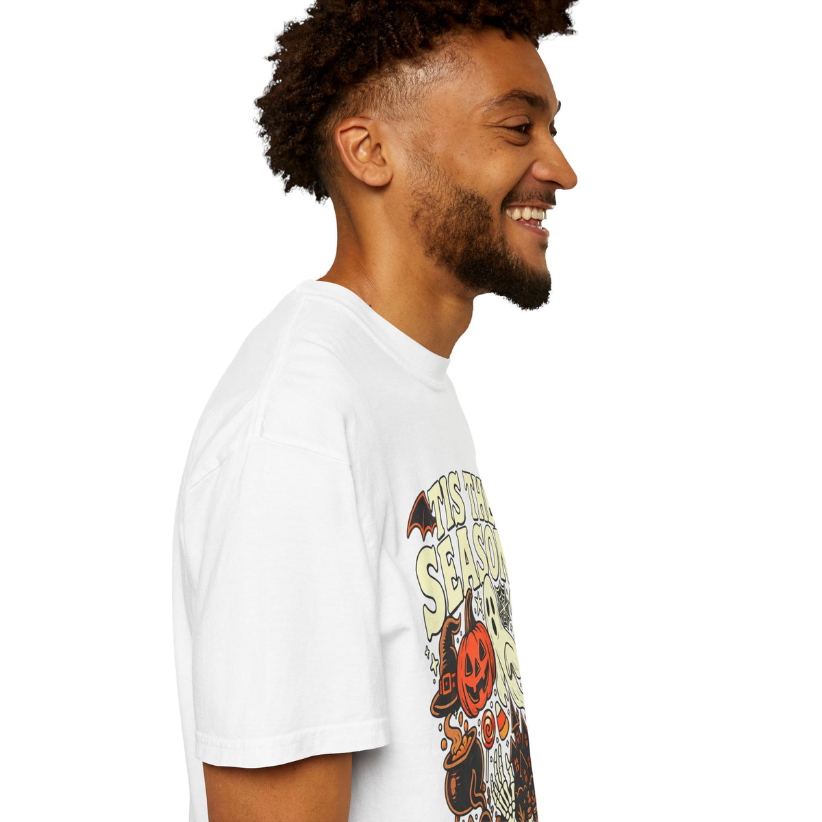 Tis the Season Spooky Halloween Comfort Colors Graphic Tee