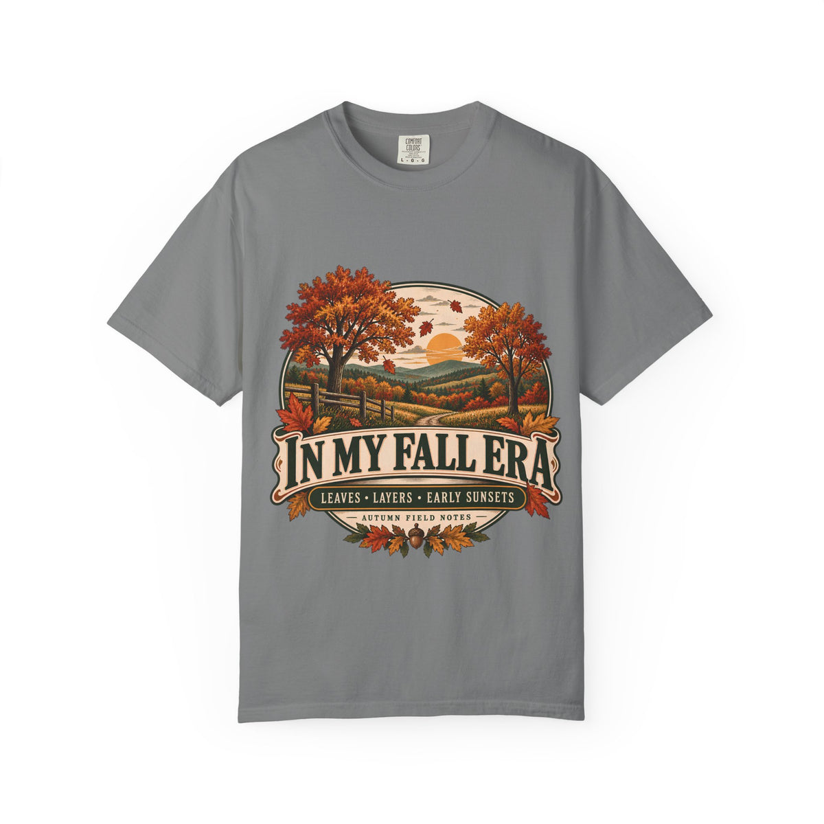 In My Fall Era Autumn Comfort Colors Graphic T-Shirt