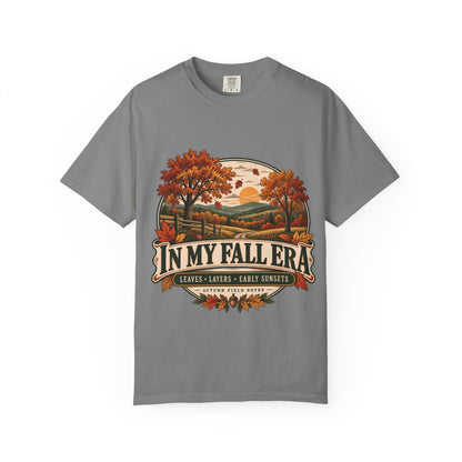 In My Fall Era Autumn Comfort Colors Graphic T-Shirt