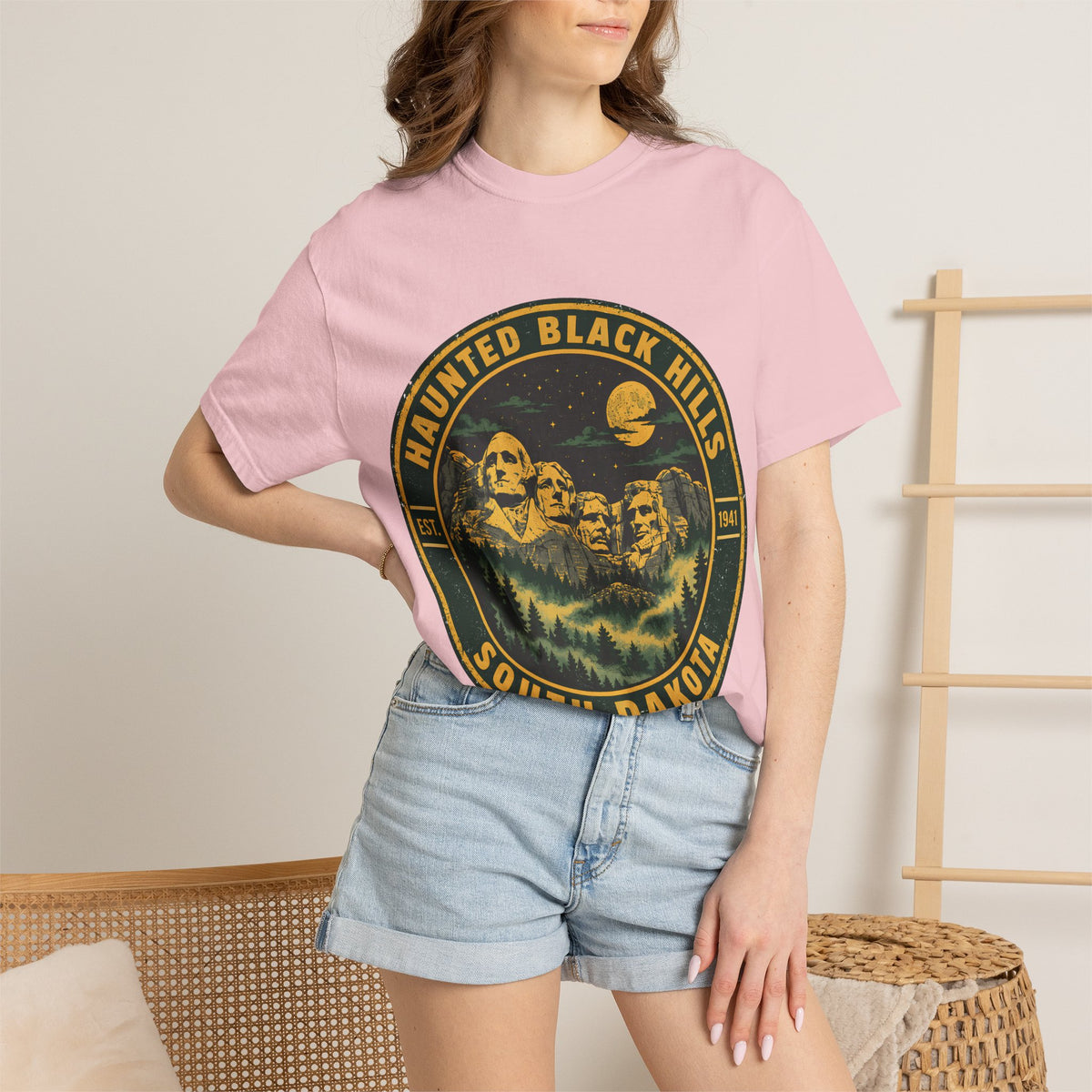 Haunted Black Hills South Dakota Comfort Colors T-Shirt
