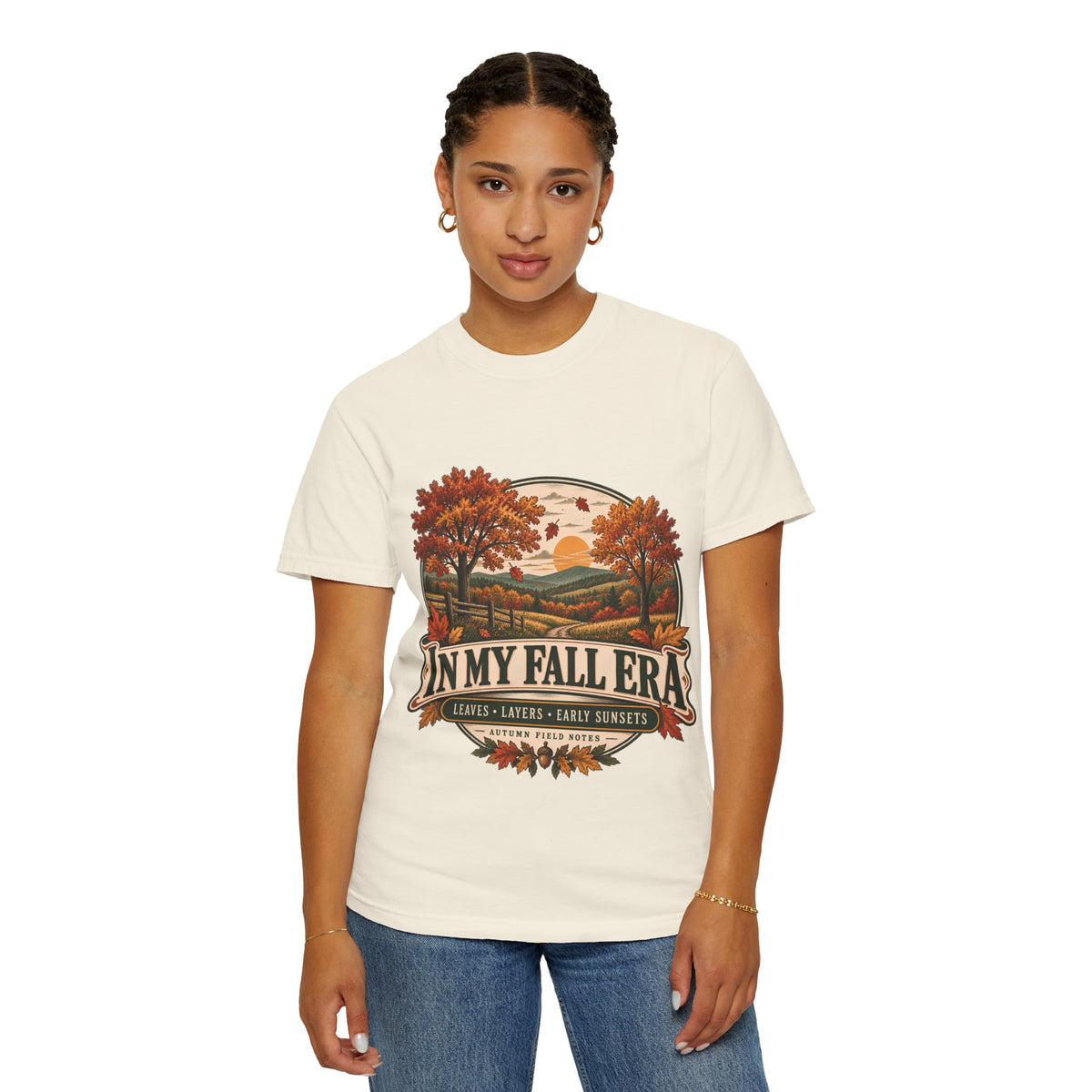 In My Fall Era Autumn Comfort Colors Graphic T-Shirt