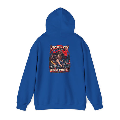 Raccoon City After Midnight Halloween Gildan 18500 Hoodie