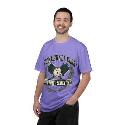 Pickleball Club Court Time Over Screen Time Comfort Colors Tee
