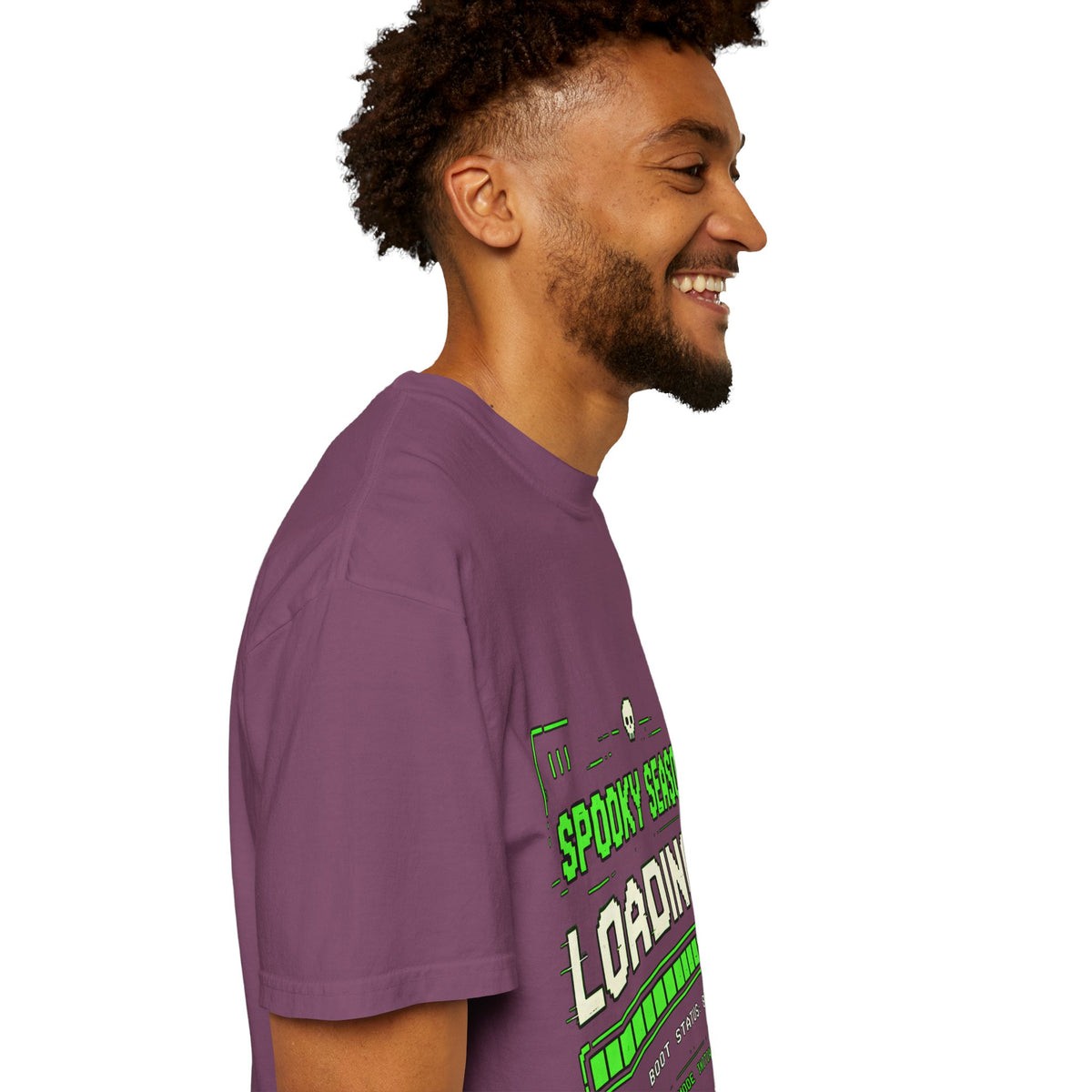 Spooky Season Loading Gamer Halloween Comfort Colors Tee
