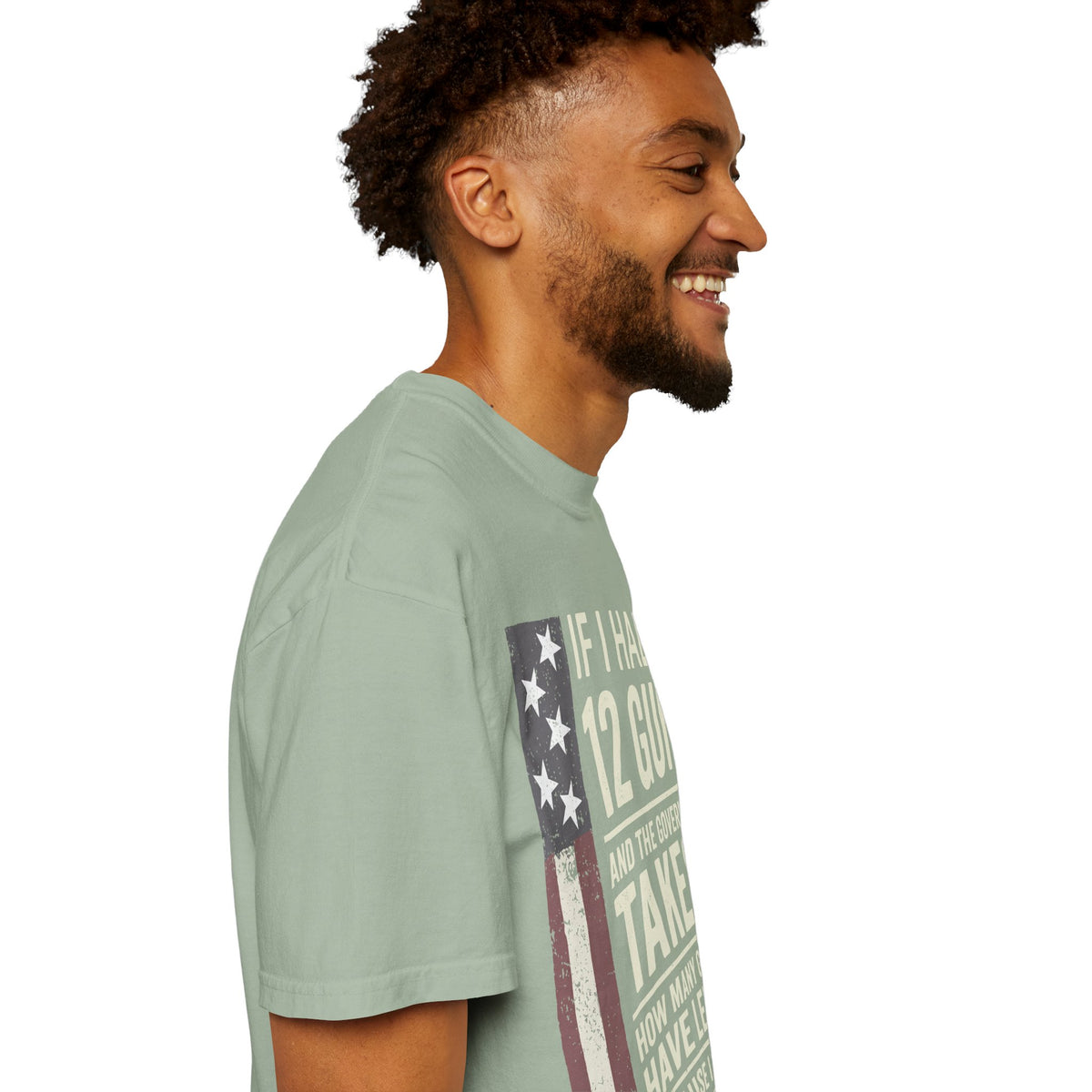 If I Had 12 Guns Funny Gun Math Comfort Colors T-Shirt