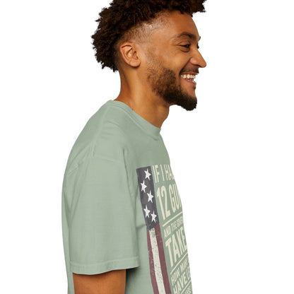 If I Had 12 Guns Funny Gun Math Comfort Colors T-Shirt