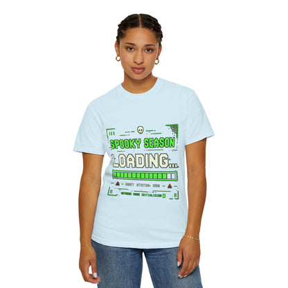 Spooky Season Loading Gamer Halloween Comfort Colors Tee