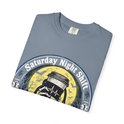 Saturday Night Shift Halloween 2026 Comfort Colors Tee