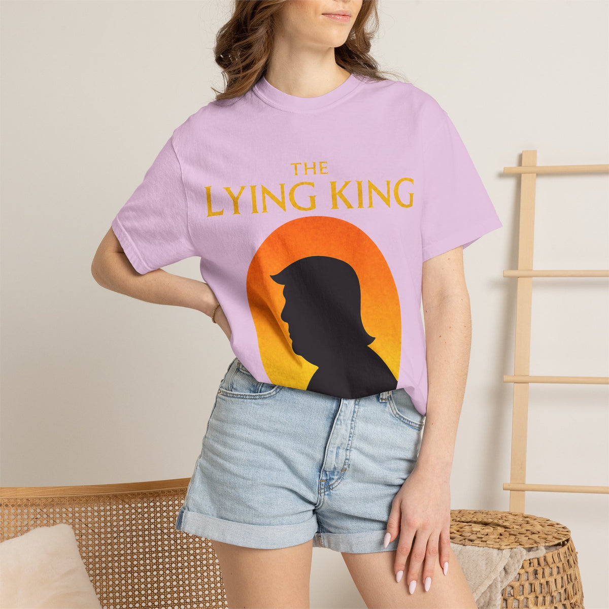 The Lying King Political Satire Comfort Colors T-Shirt