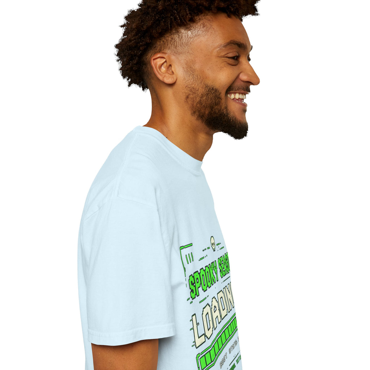 Spooky Season Loading Gamer Halloween Comfort Colors Tee