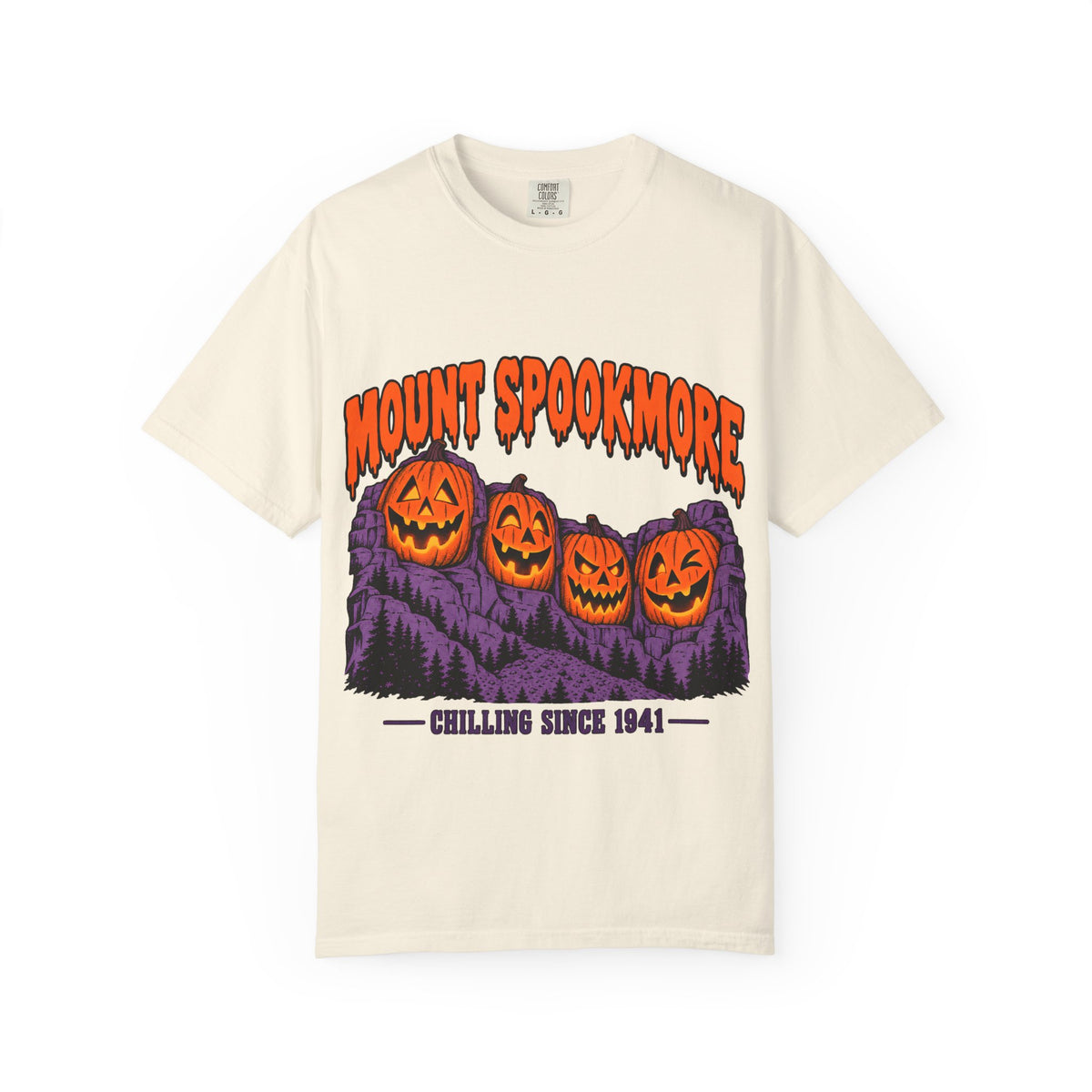 Mount Spookmore Halloween Comfort Colors T-Shirt