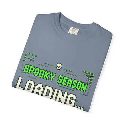Spooky Season Loading Gamer Halloween Comfort Colors Tee
