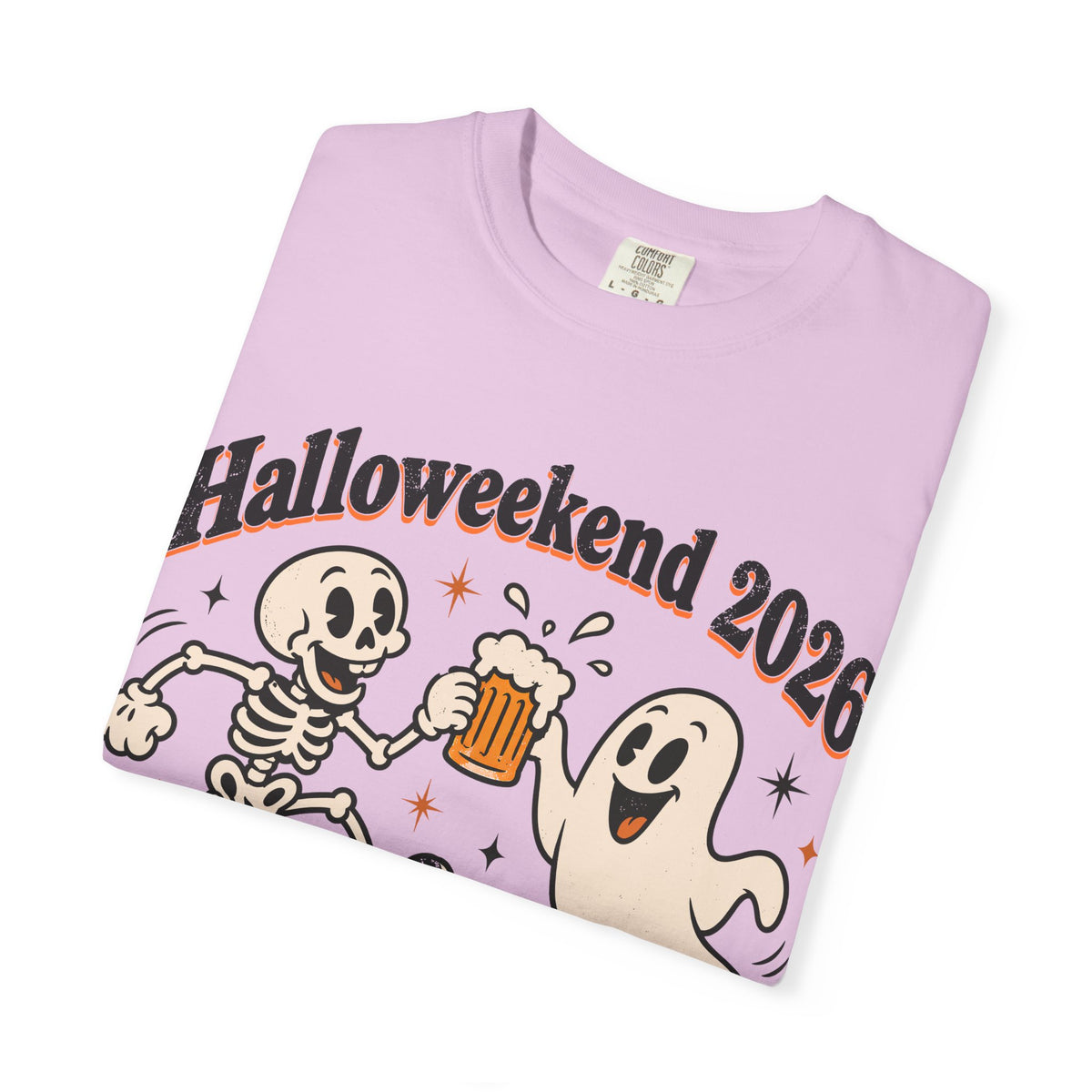 Halloweekend 2026 Boos & Booze Comfort Colors Tee