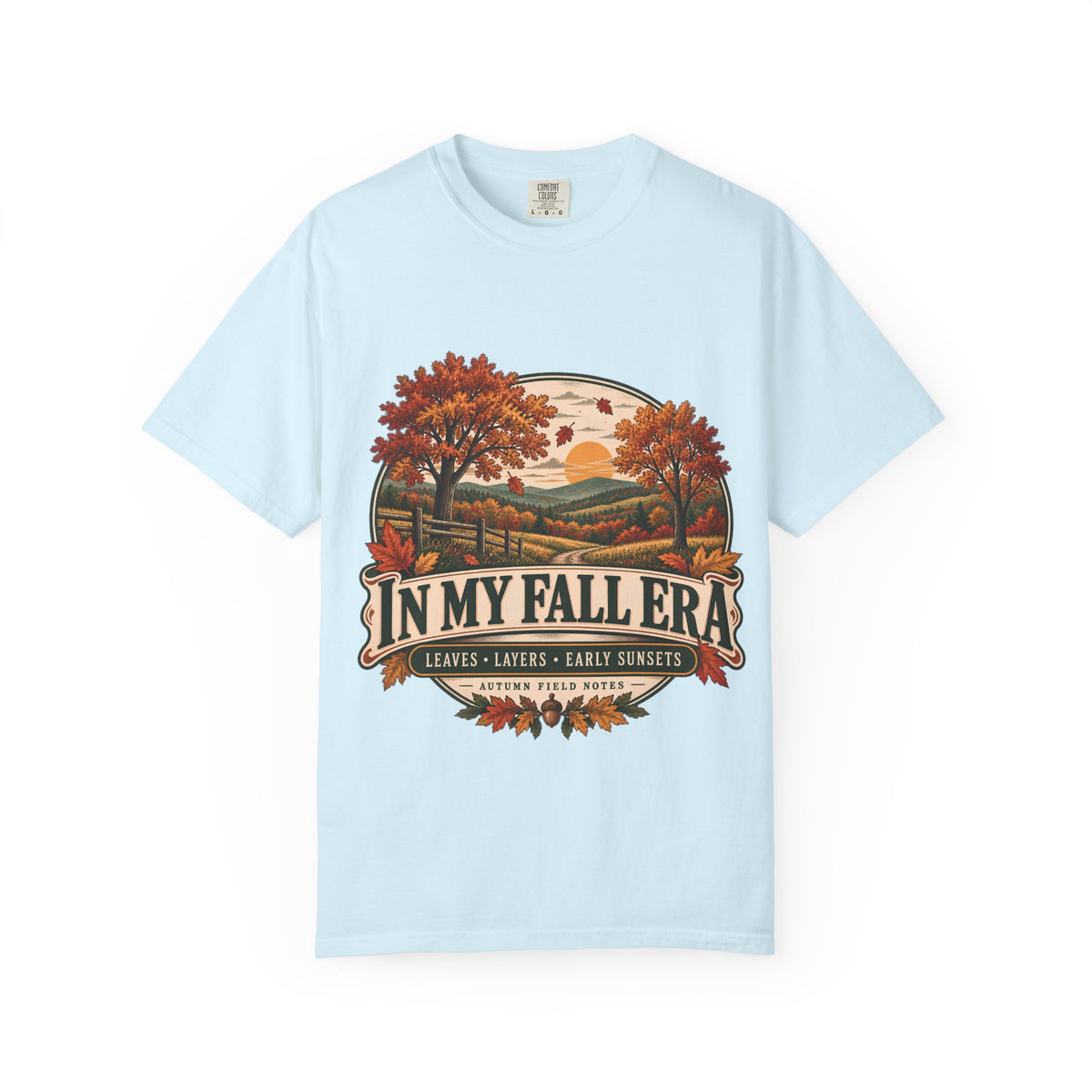 In My Fall Era Autumn Comfort Colors Graphic T-Shirt
