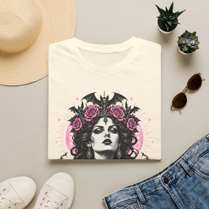 Pink Spooky Queen Pastel Gothic Glamour Witch T-Shirt