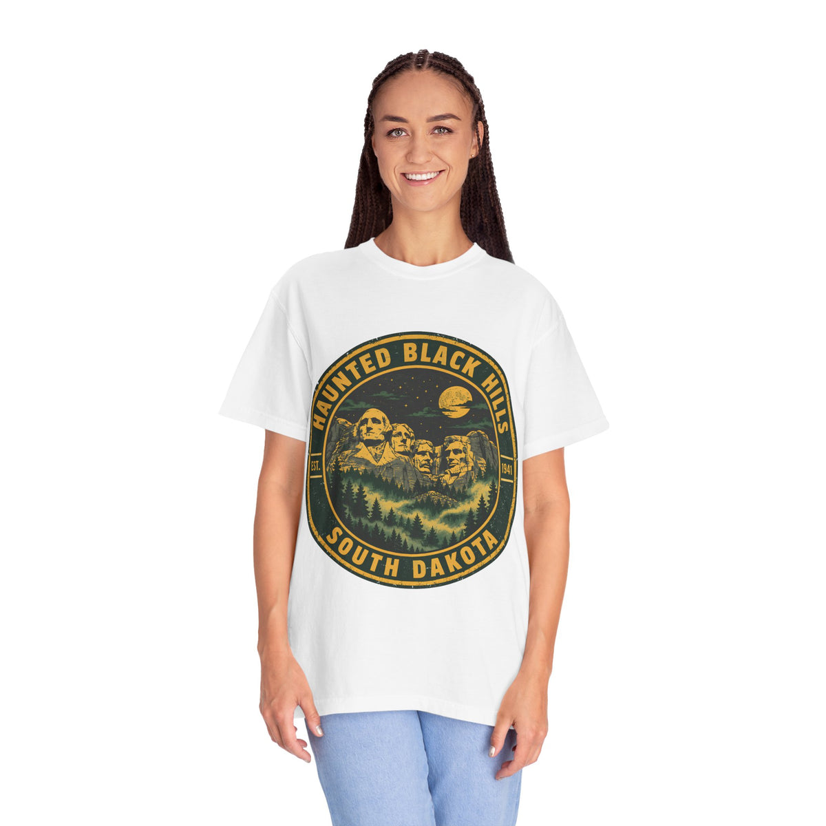 Haunted Black Hills South Dakota Comfort Colors T-Shirt