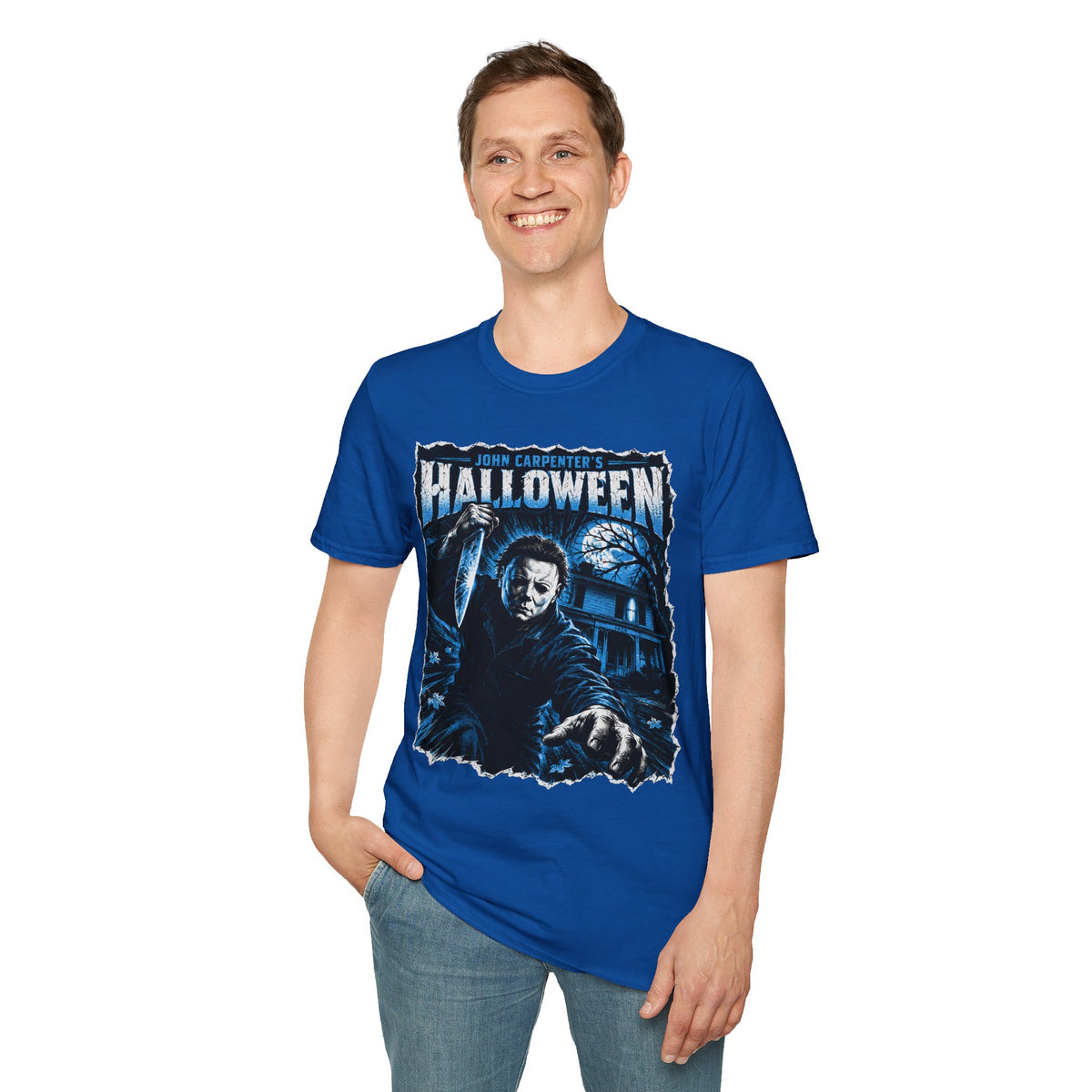 John Carpenter's Halloween Comic Book Style Shirt