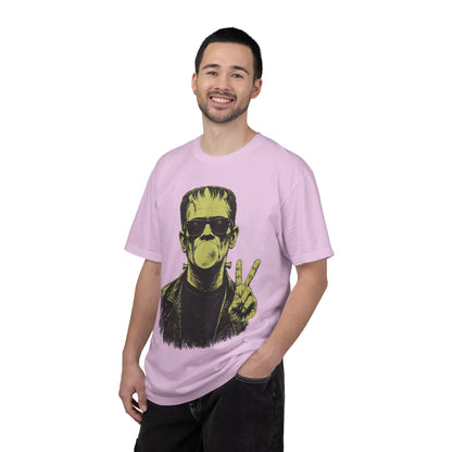 Frankenstein Bubblegum Peace Sign Comfort Colors T-Shirt