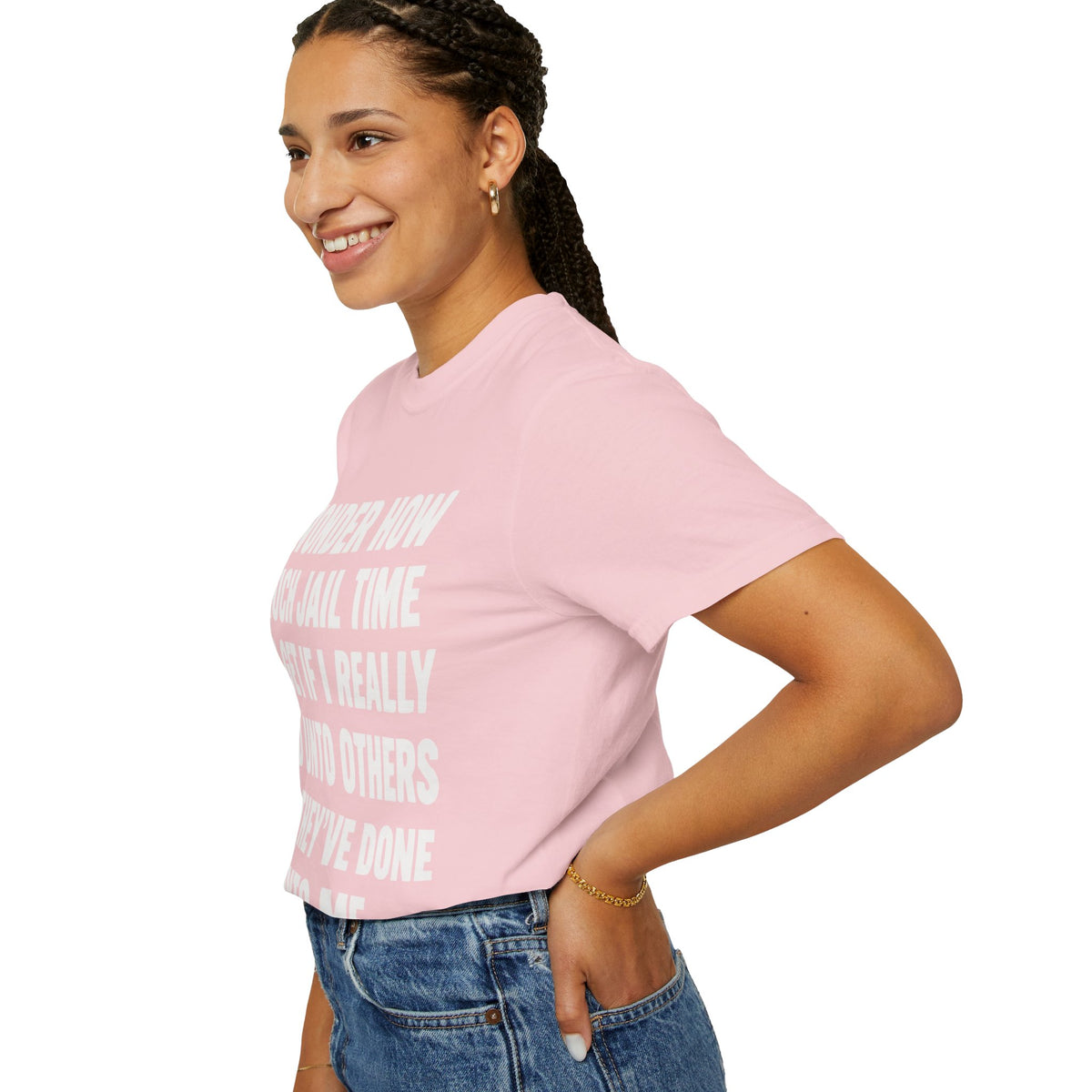 Do Unto Others Jail Time Humor Comfort Colors T-Shirt