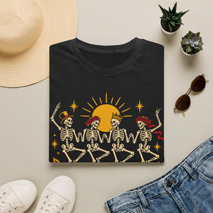 American Traditional Tattoo Skeleton Dance Shirt