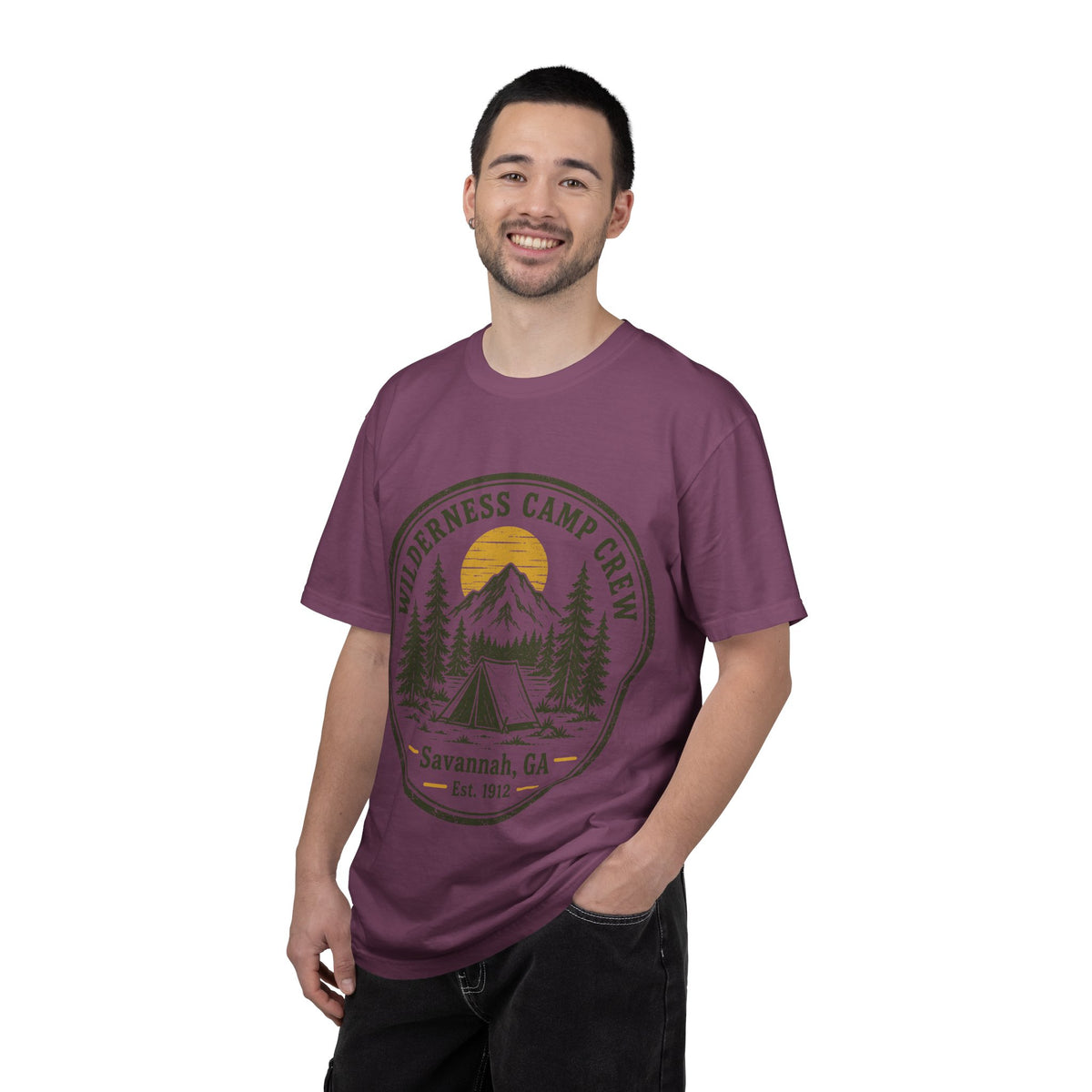 Wilderness Camp Crew Savannah GA Comfort Colors Tee