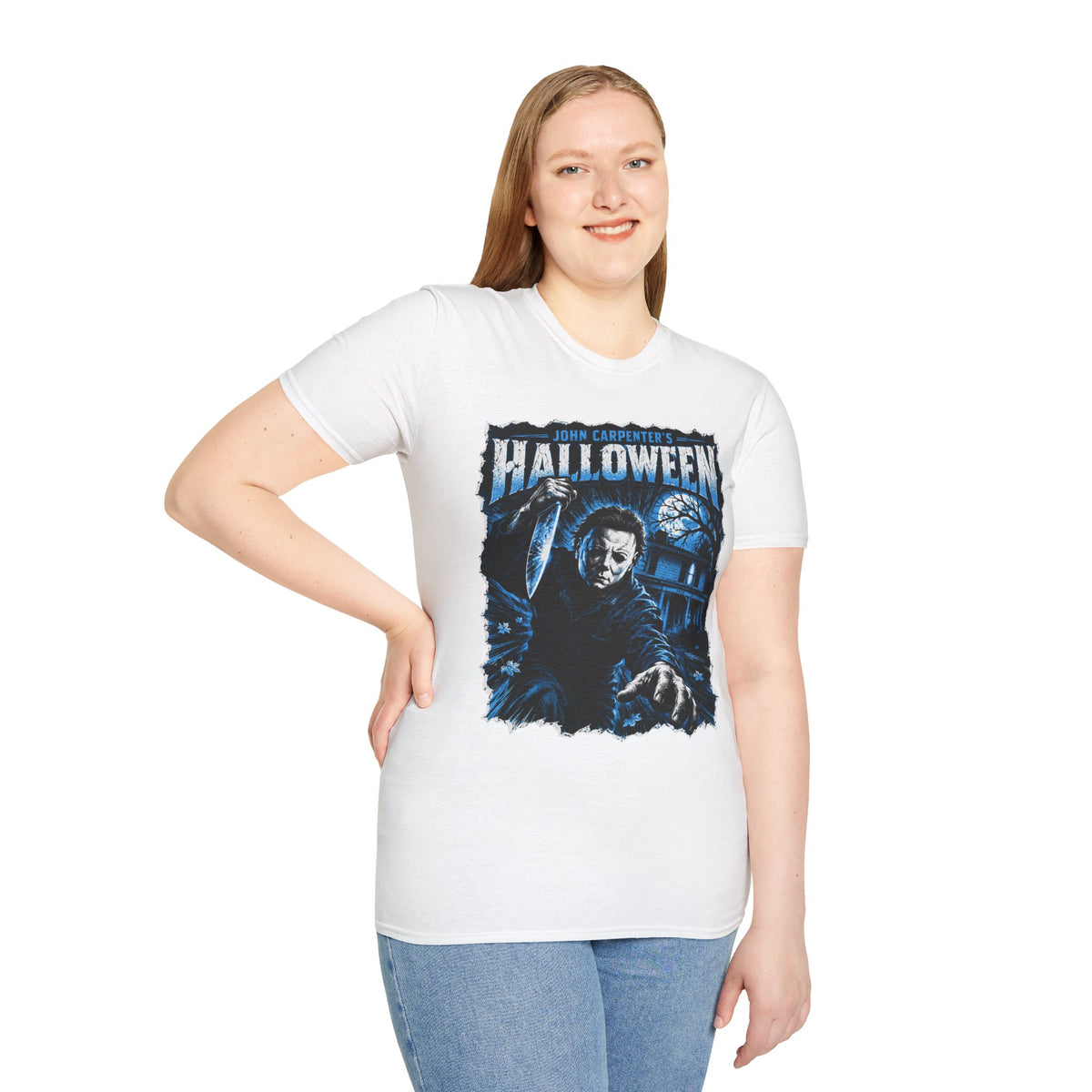 John Carpenter's Halloween Comic Book Style Shirt