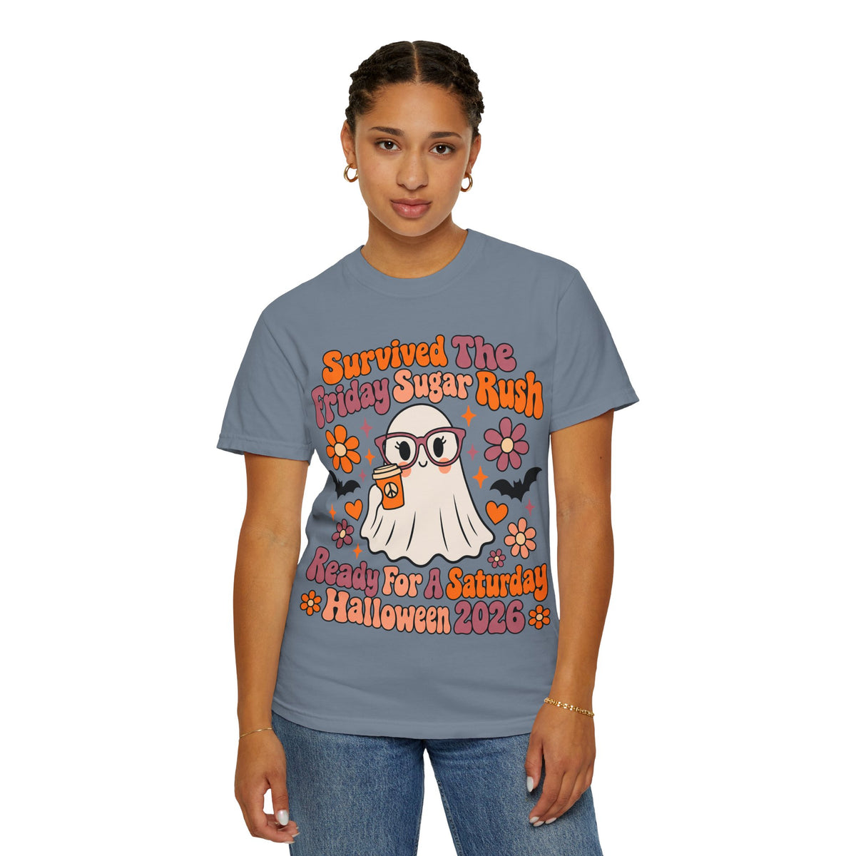 Friday Sugar Rush Halloween 2026 Comfort Colors Tee