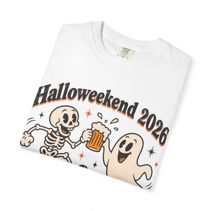 Halloweekend 2026 Boos & Booze Comfort Colors Tee