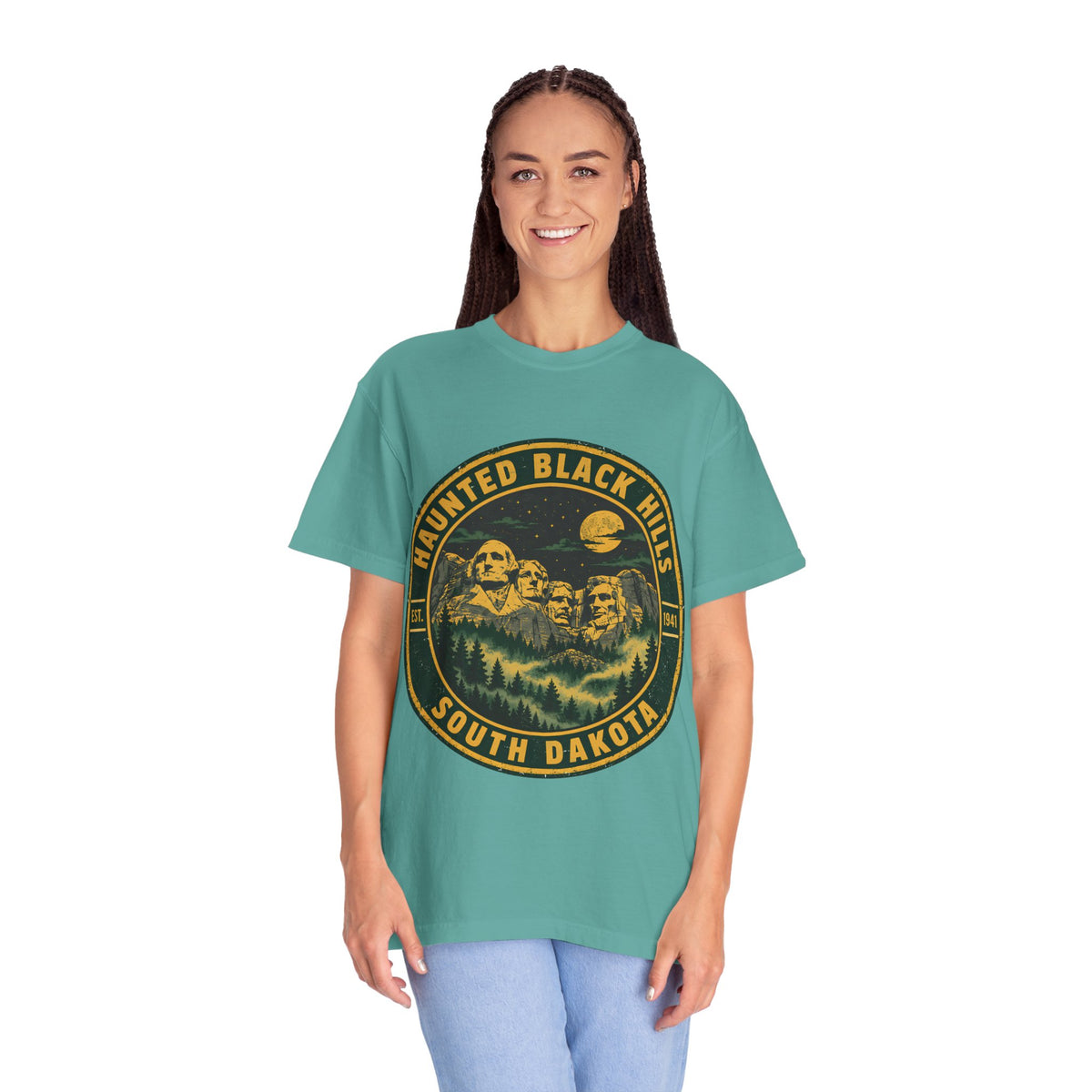 Haunted Black Hills South Dakota Comfort Colors T-Shirt