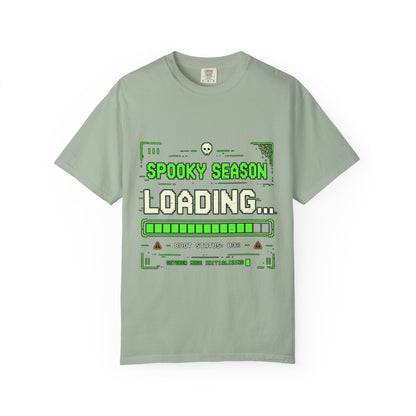 Spooky Season Loading Gamer Halloween Comfort Colors Tee