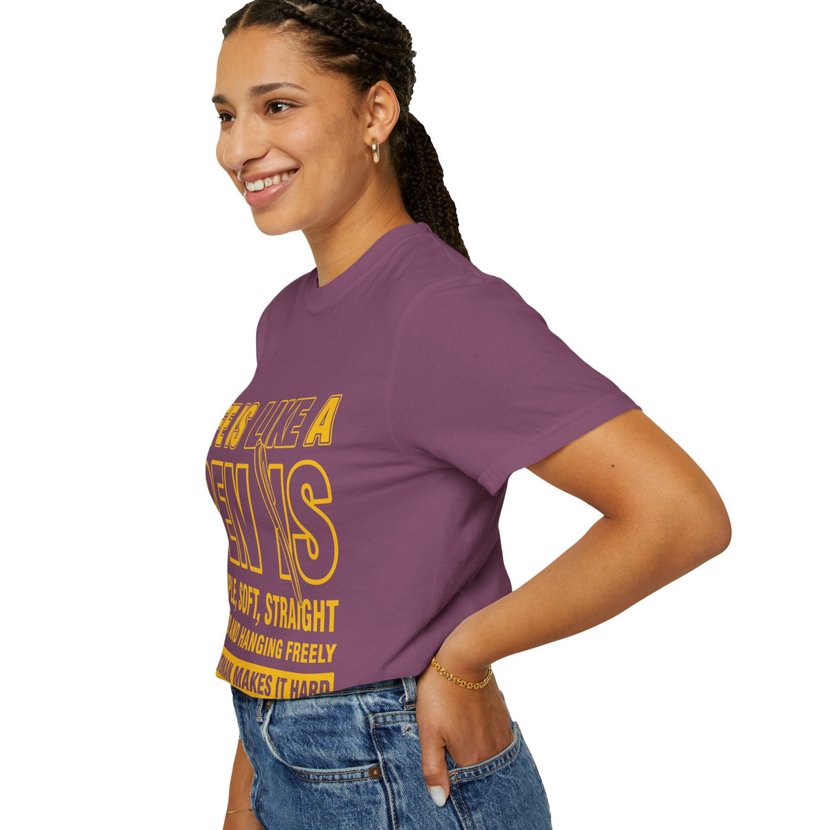 Life Is Like a Penis Adult Humor Comfort Colors T-Shirt