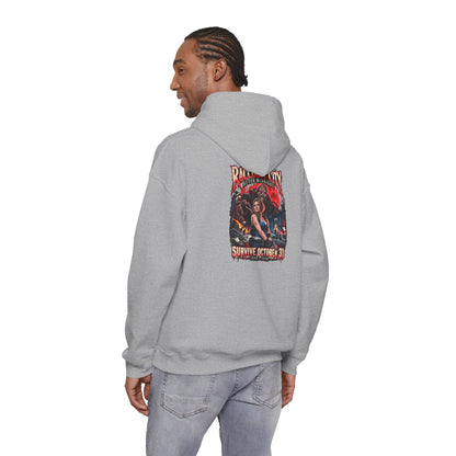 Raccoon City After Midnight Halloween Gildan 18500 Hoodie