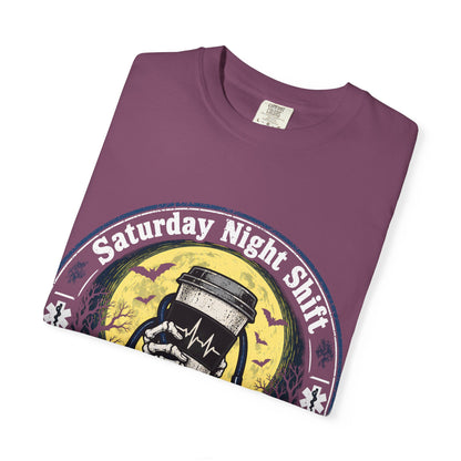 Saturday Night Shift Halloween 2026 Comfort Colors Tee